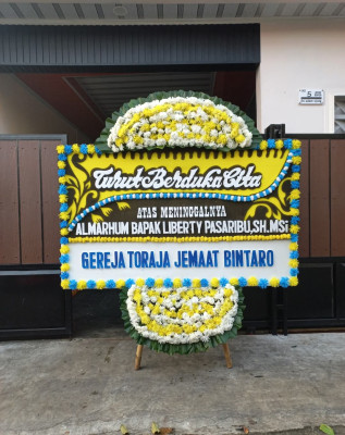 Papan Bunga Duka di Jungai